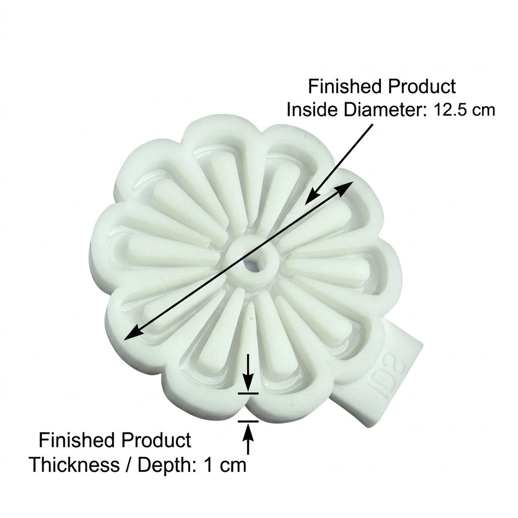 Daisy Flower Silicone Mold for Coasters