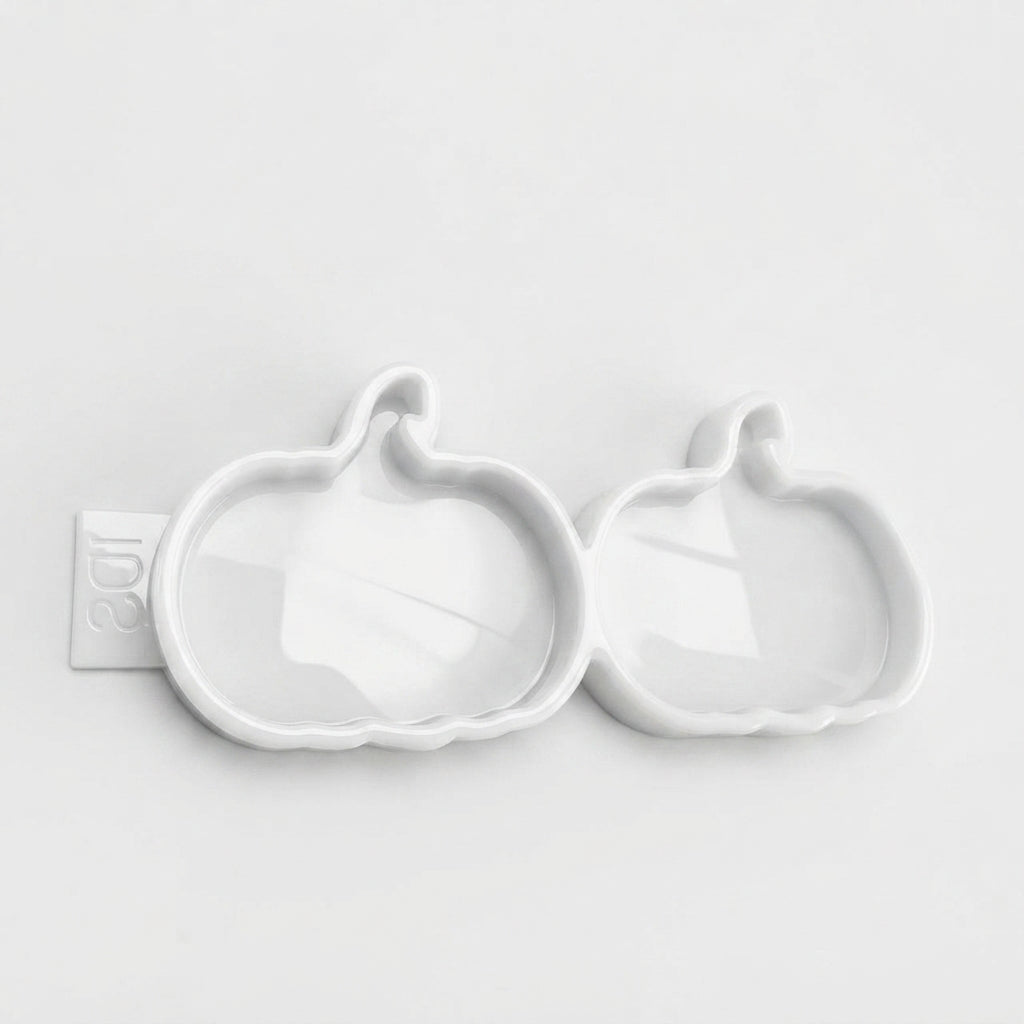 Coaster Double Pumpkin Silicone Mold for Resin Casting