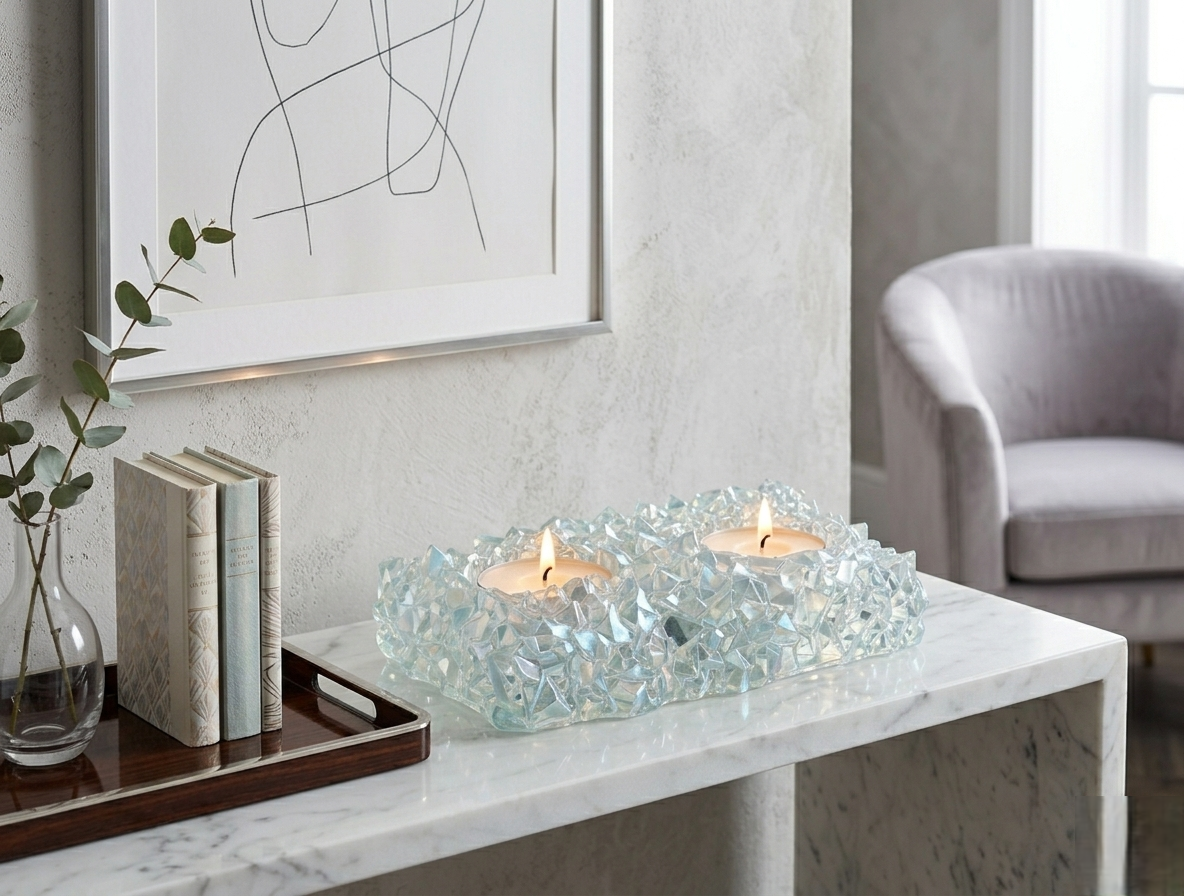 Double Tealight Holder Mold