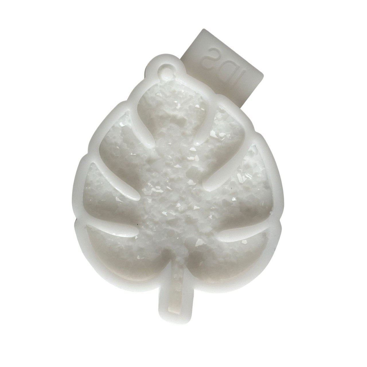 Druzy Monstera Leaf Resin Mold