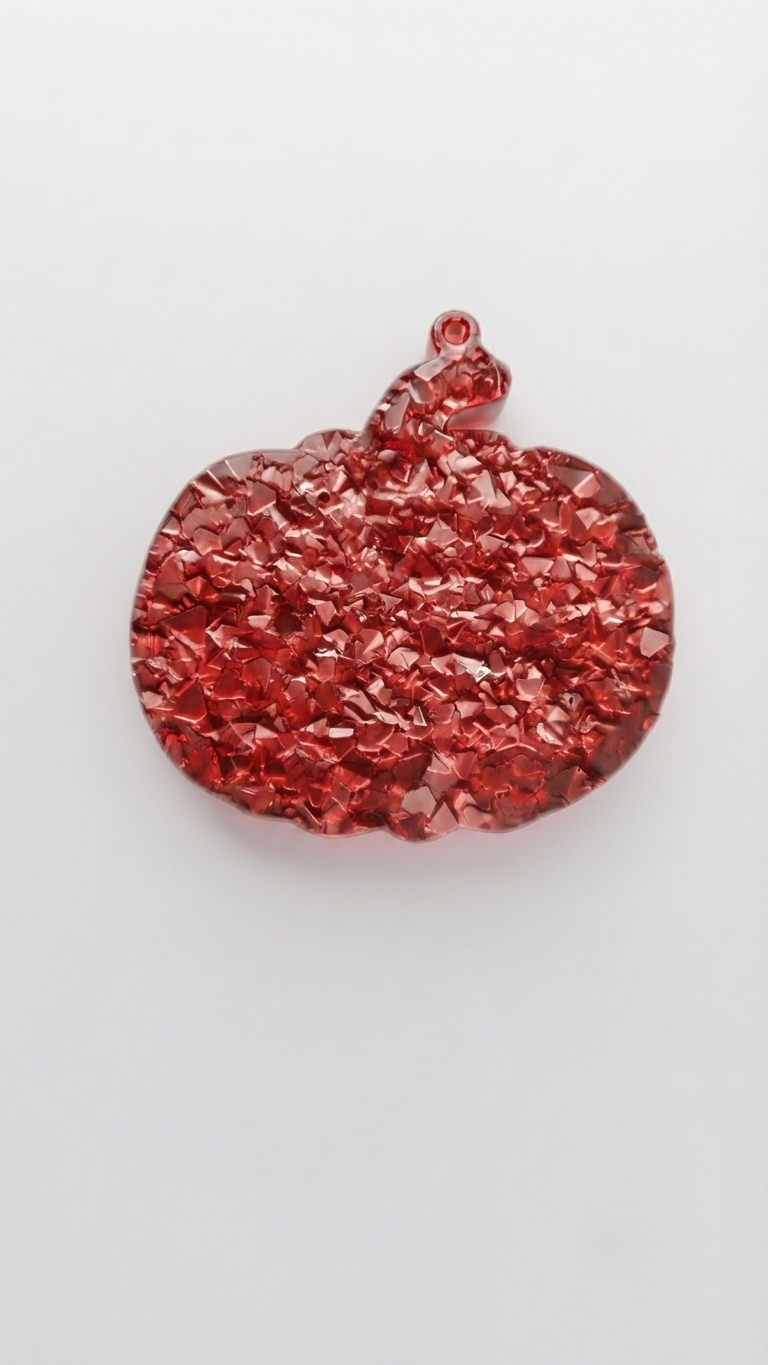 Druzy Pumpkin Resin Mold
