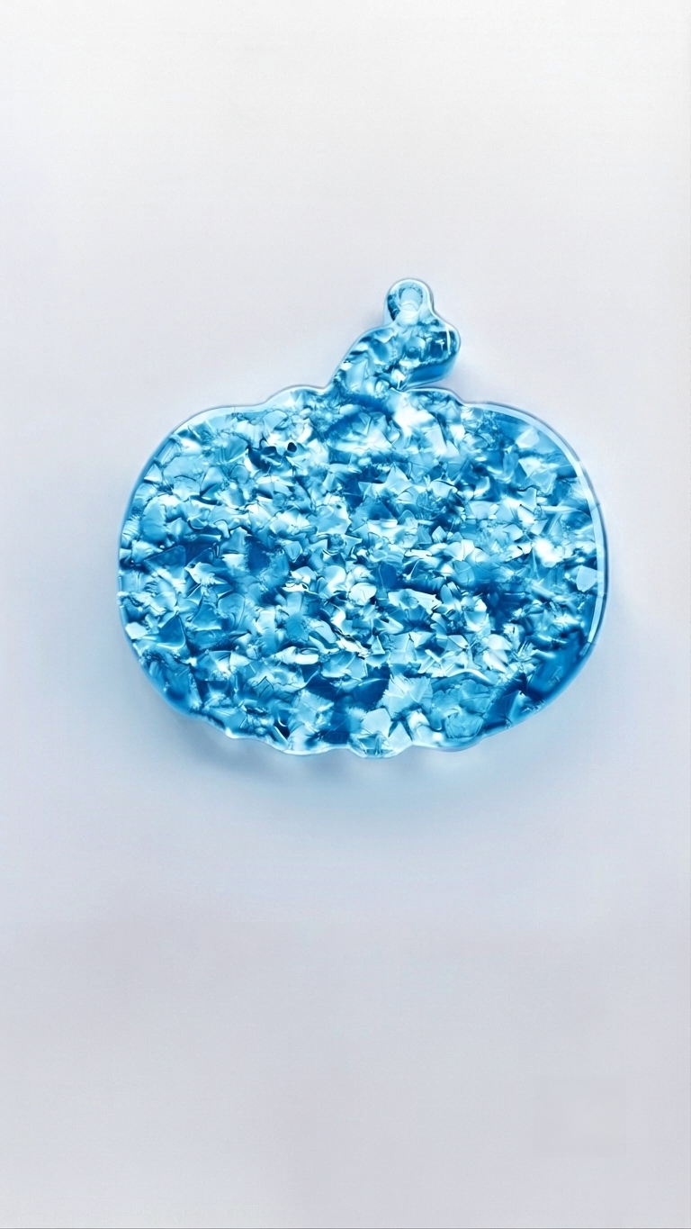 Druzy Pumpkin Resin Mold