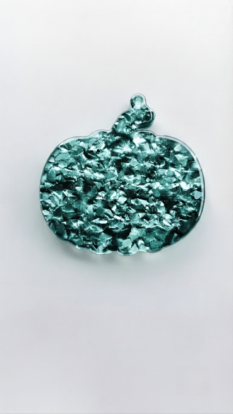 Druzy Pumpkin Resin Mold