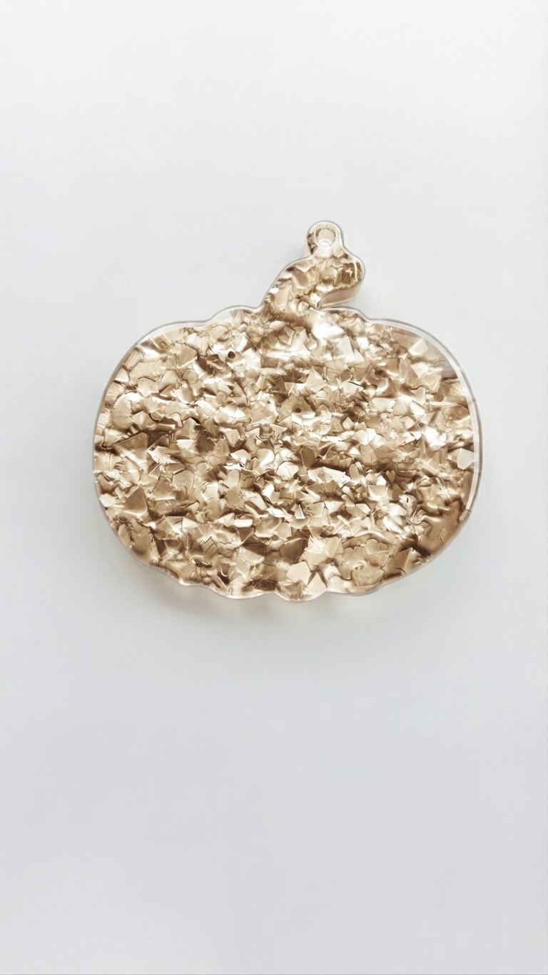 Druzy Pumpkin Resin Mold