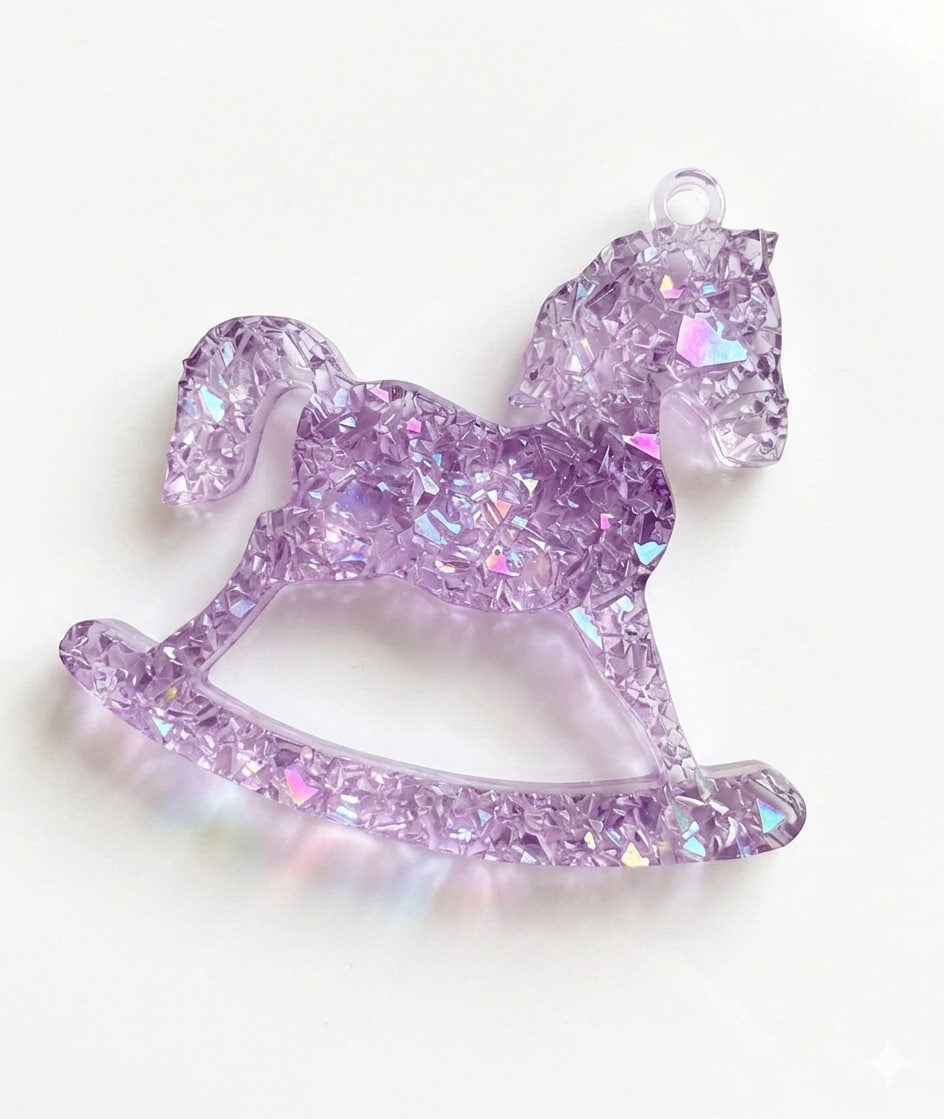 Druzy Rocking Horse Mold