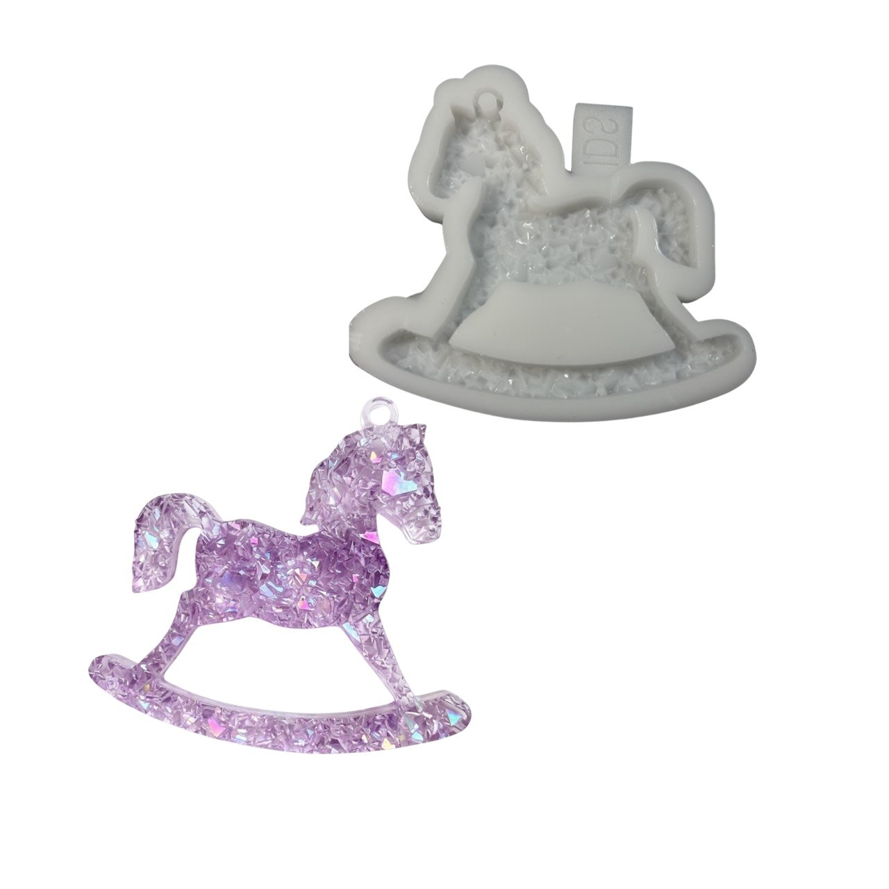 Druzy Rocking Horse Mold