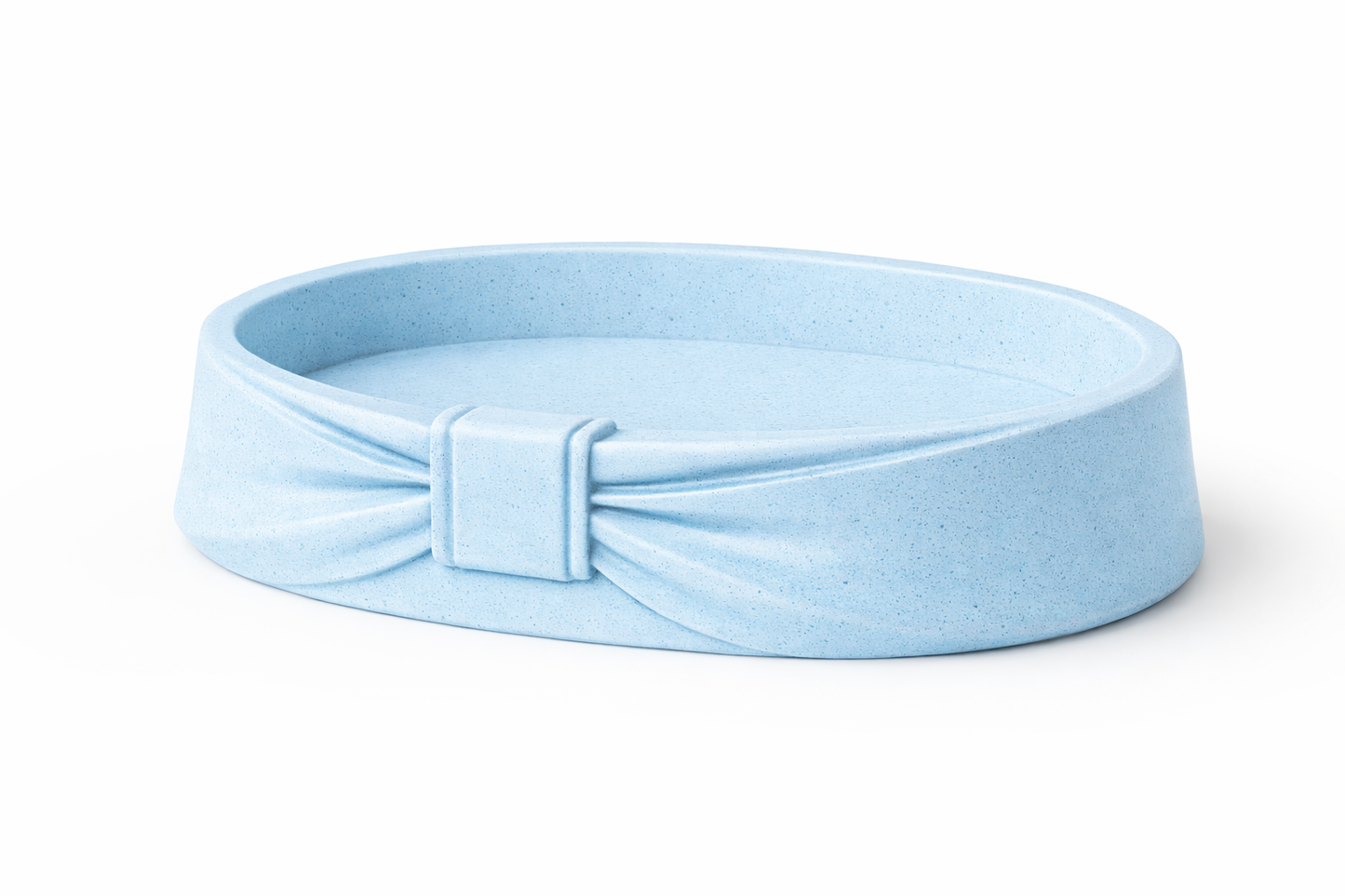 Elegant Round Bow Tray Mold 15 cm