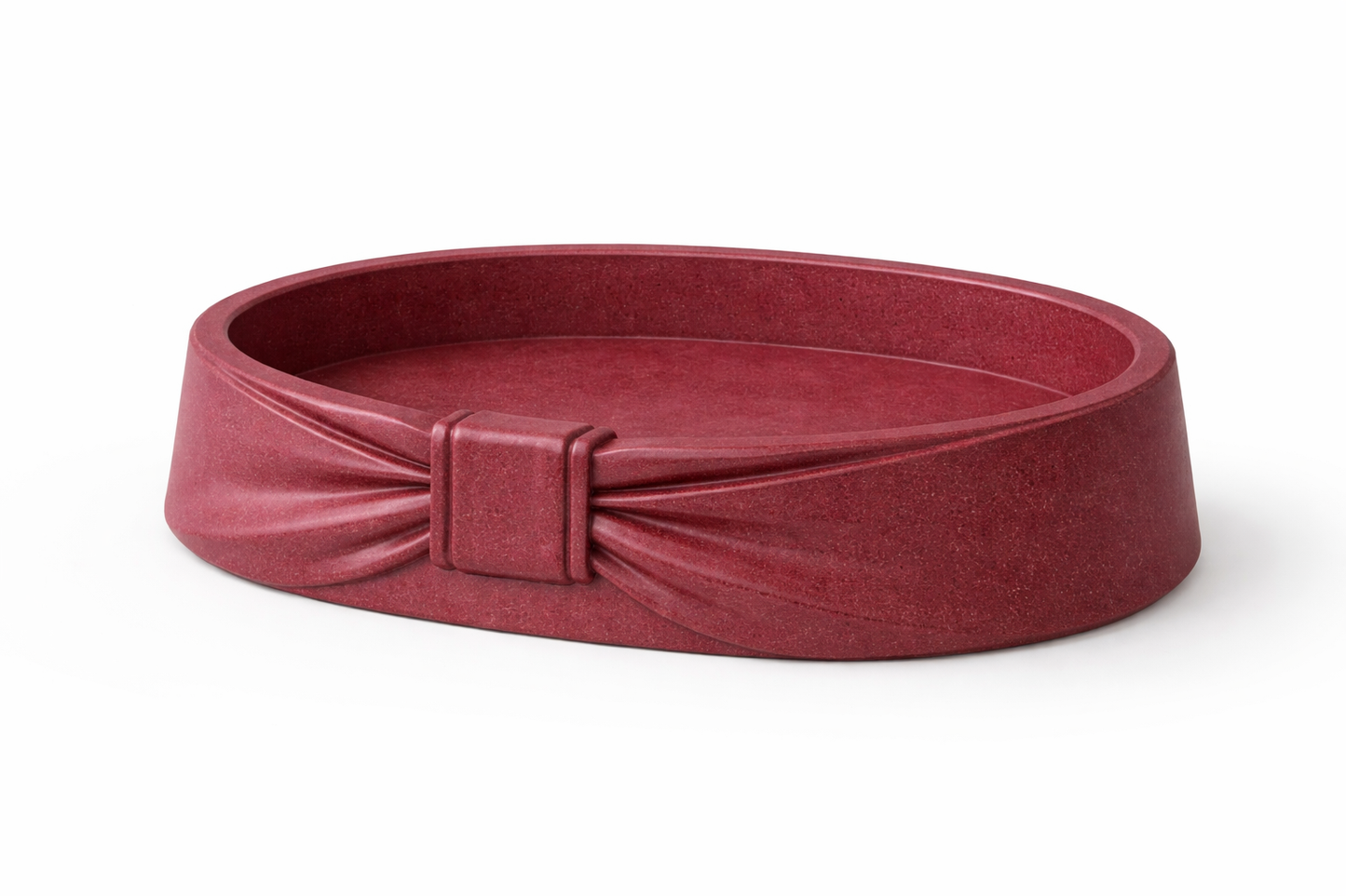 Elegant Round Bow Tray Mold 15 cm