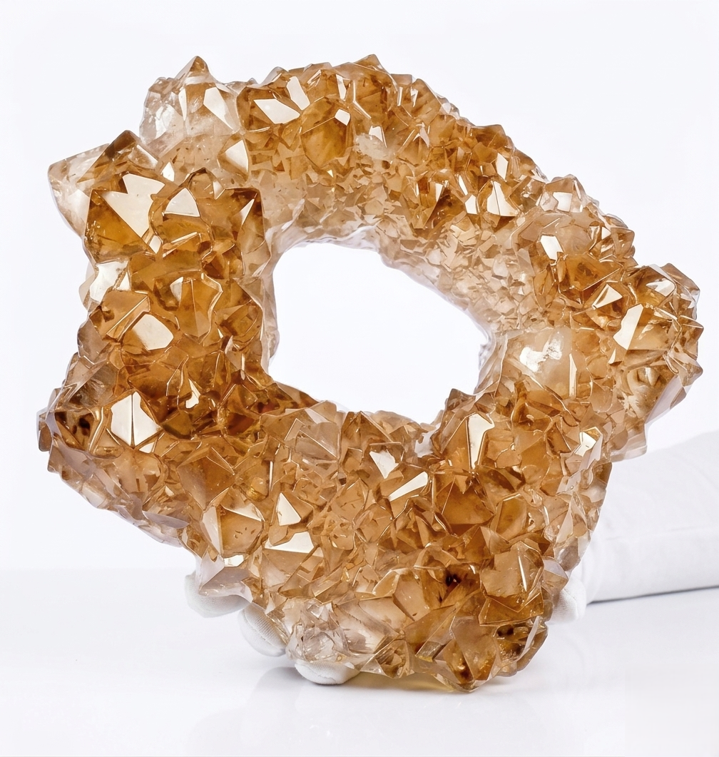 Extra Large Crystal Cluster Design with 3 Bonus Crystals