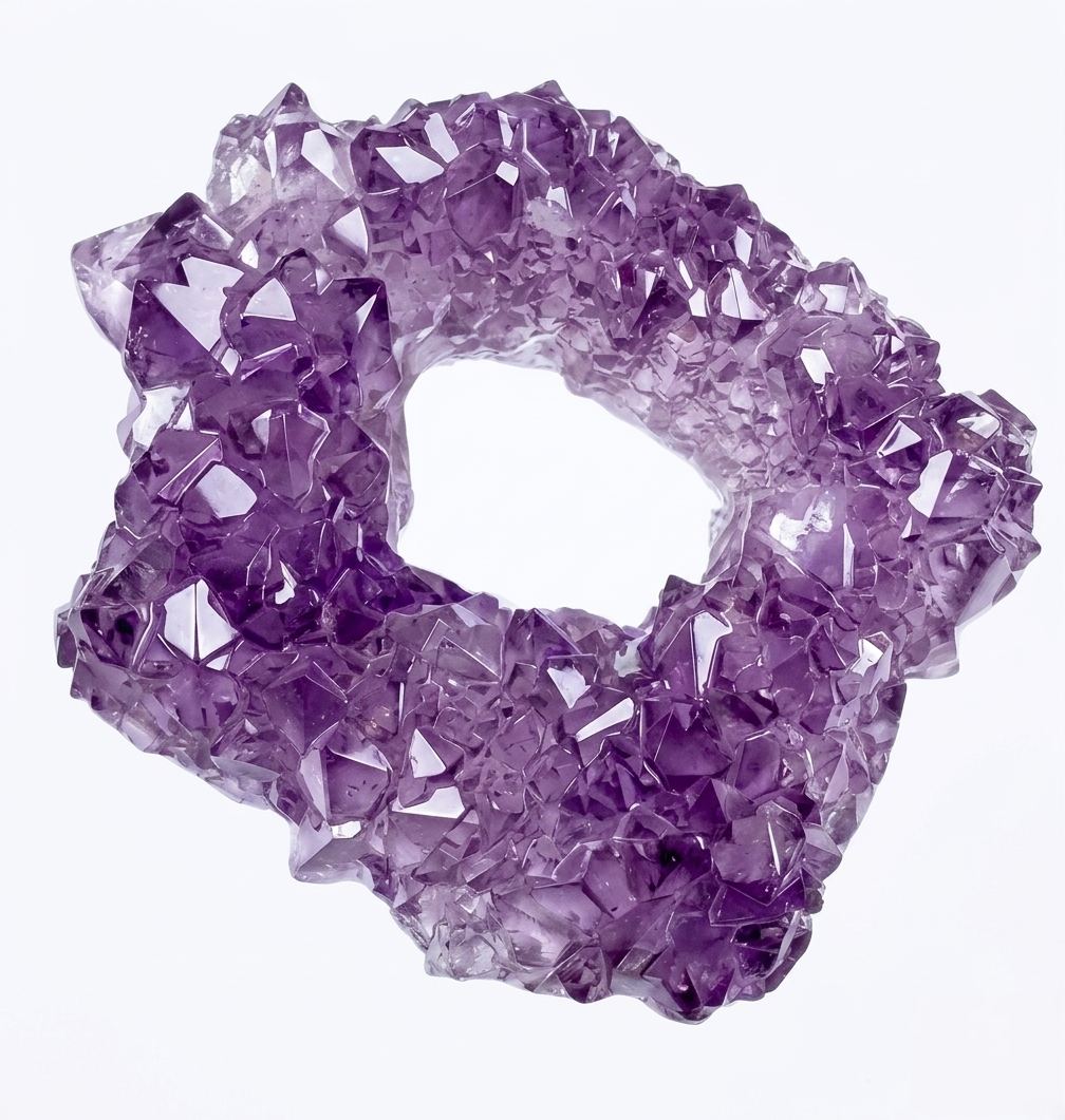 Extra Large Crystal Cluster Design with 3 Bonus Crystals