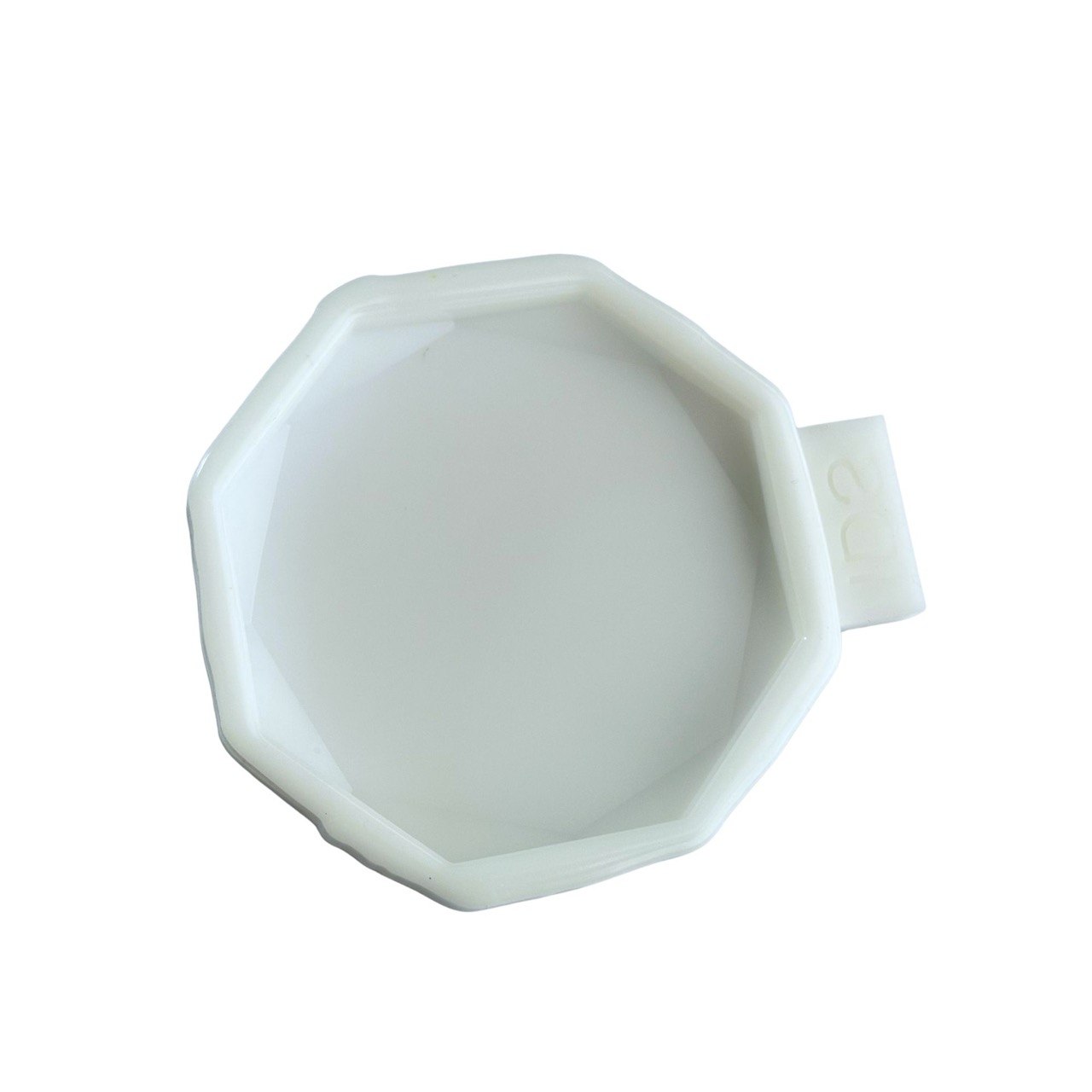 Faceted Coaster Octagon Silicone Mold 11cm