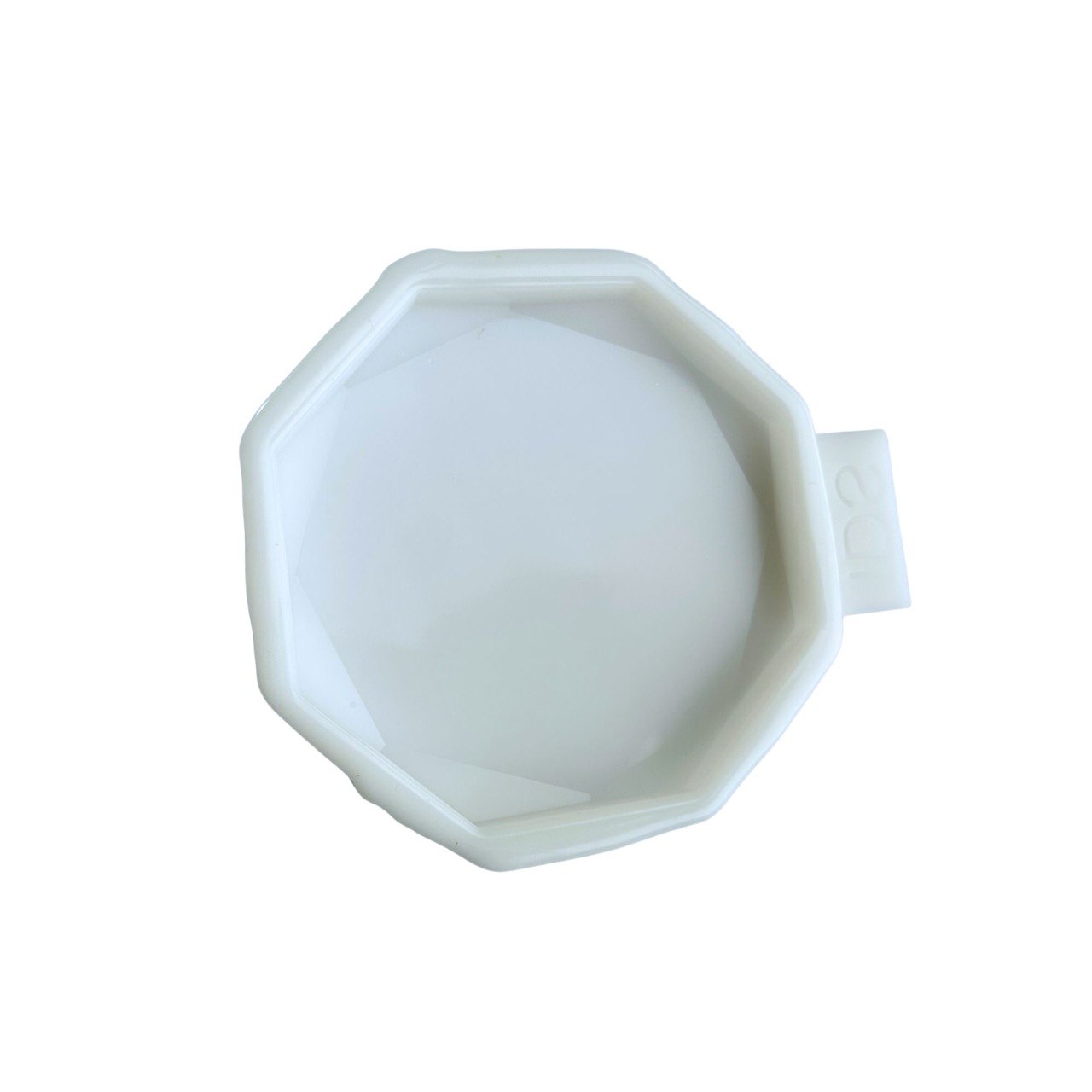 Faceted Coaster Octagon Silicone Mold 11cm