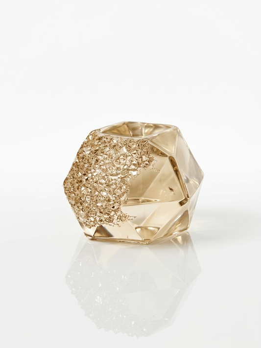 Faceted Sphere Mold - Resin Casting DIY Crafts for Candles and Soap