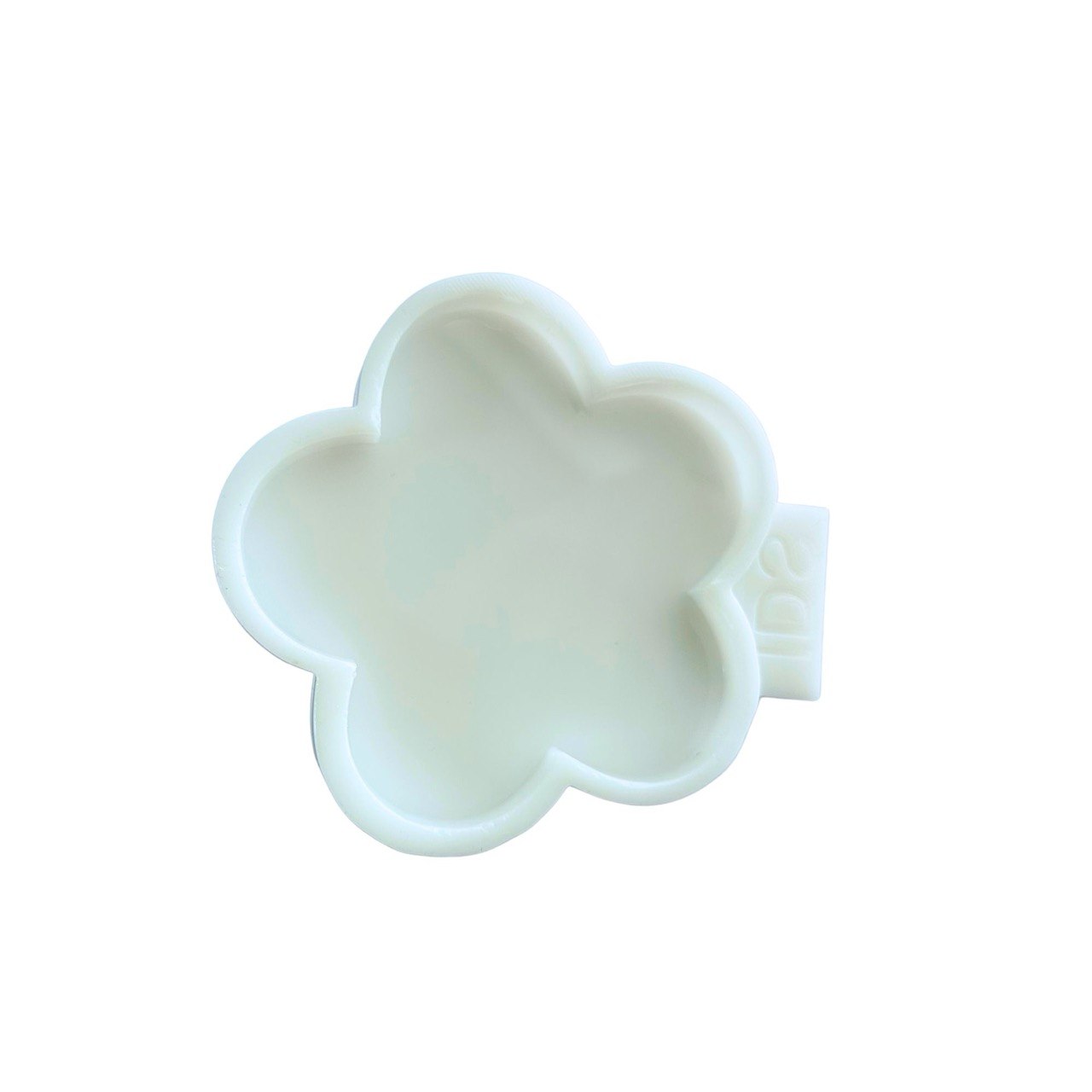 Floral Silicone Mold for Coasters Glossy Finish 9.5 cm