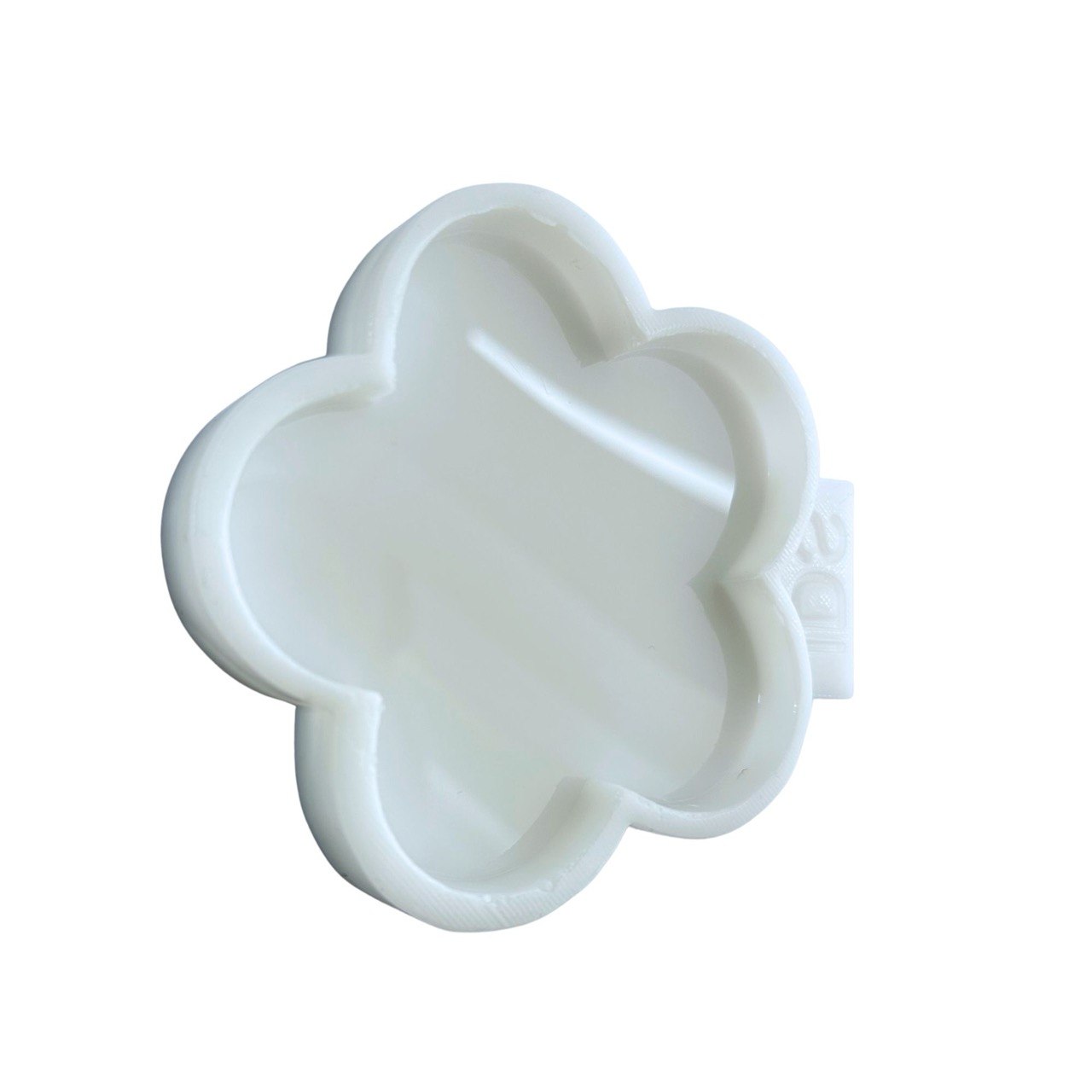 Floral Silicone Mold for Coasters Glossy Finish 9.5 cm