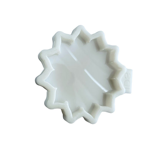 Floral Star Coasters Silicone Mold for Resin