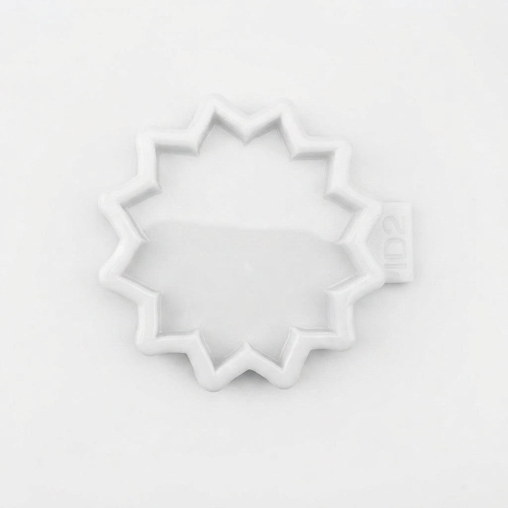 Floral Star Coasters Silicone Mold for Resin