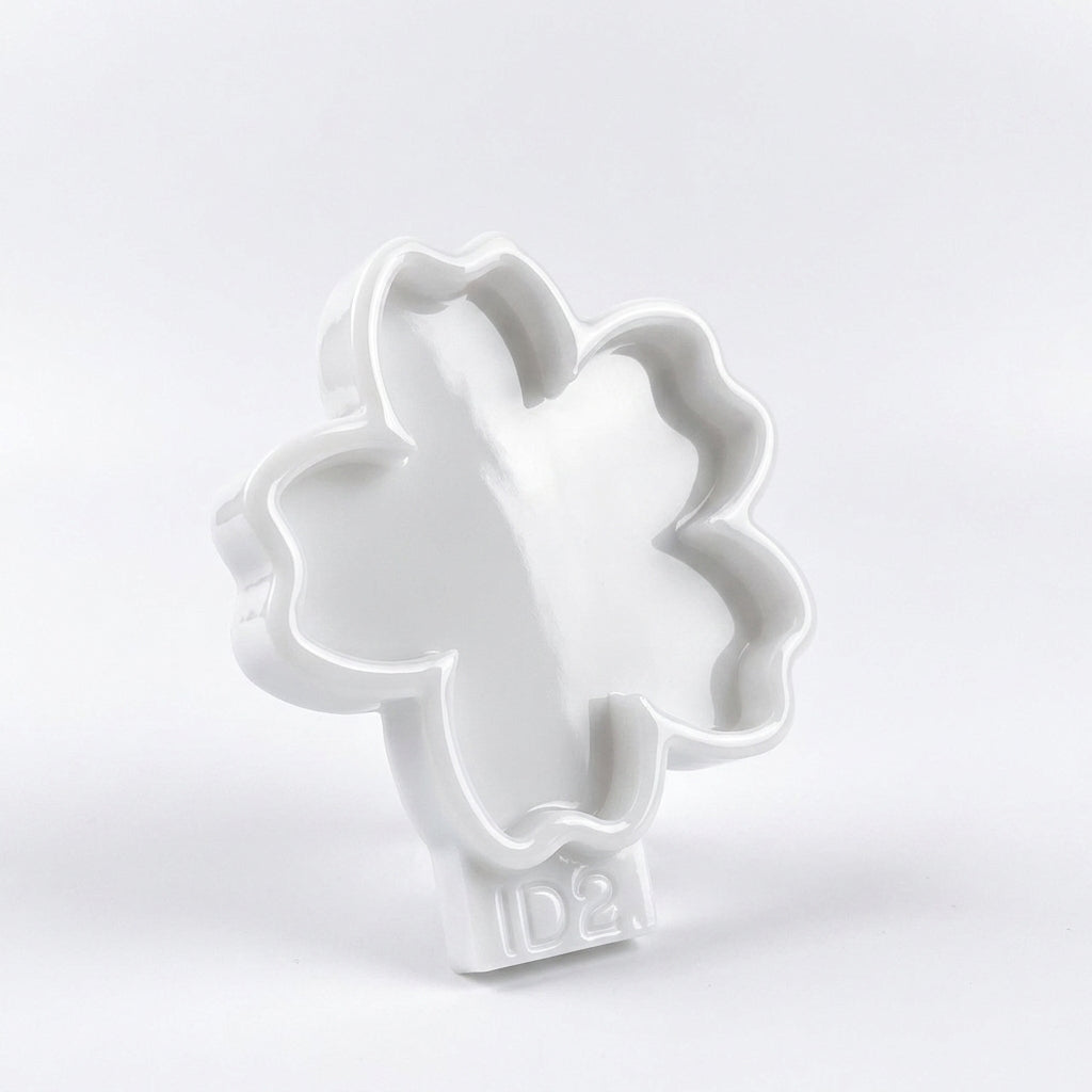 Glossy Flower Coaster  Silicone Mold