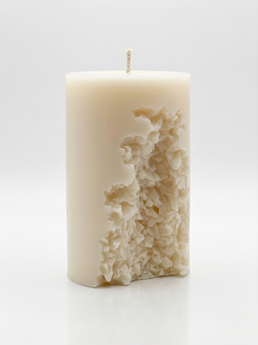 Geode Crystal Candle Silicone Mold