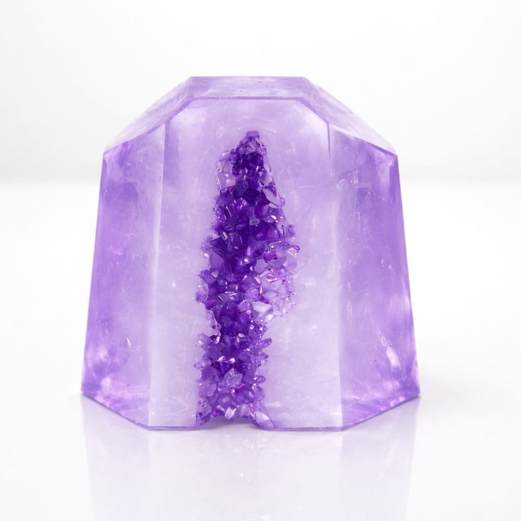 Oversized Druzy Geode Silicone Mold for Crafting Beautiful Resin Decor