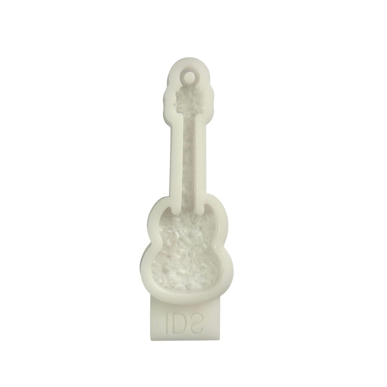 Guitar Silicone Mold Druzy Texture Resin Casting Form