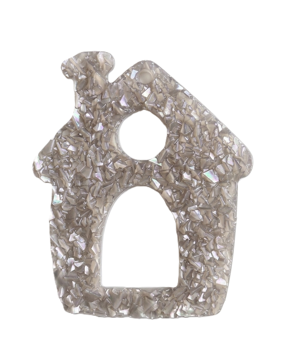 Druzy Crystal House Silicone Mold