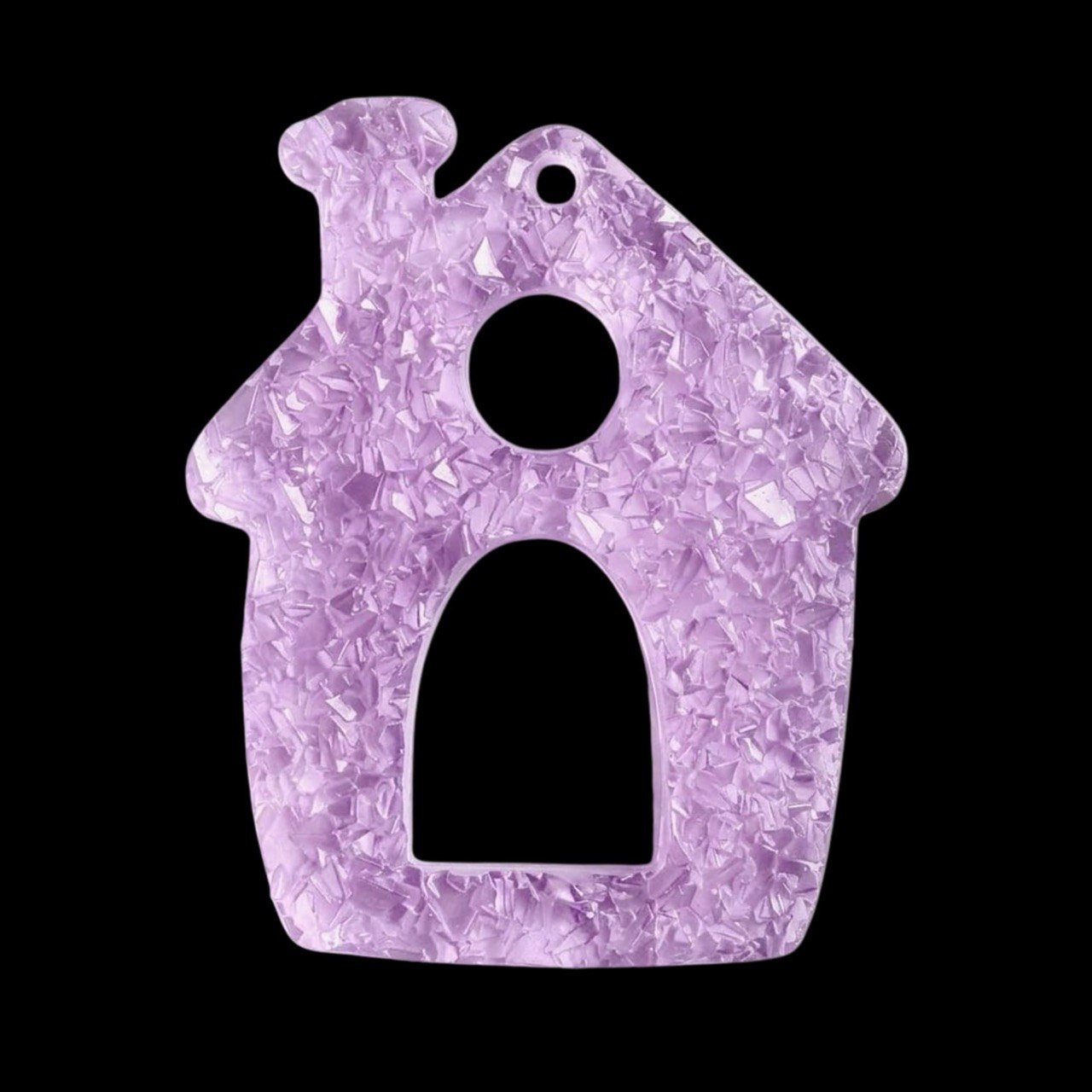 Druzy Crystal House Silicone Mold