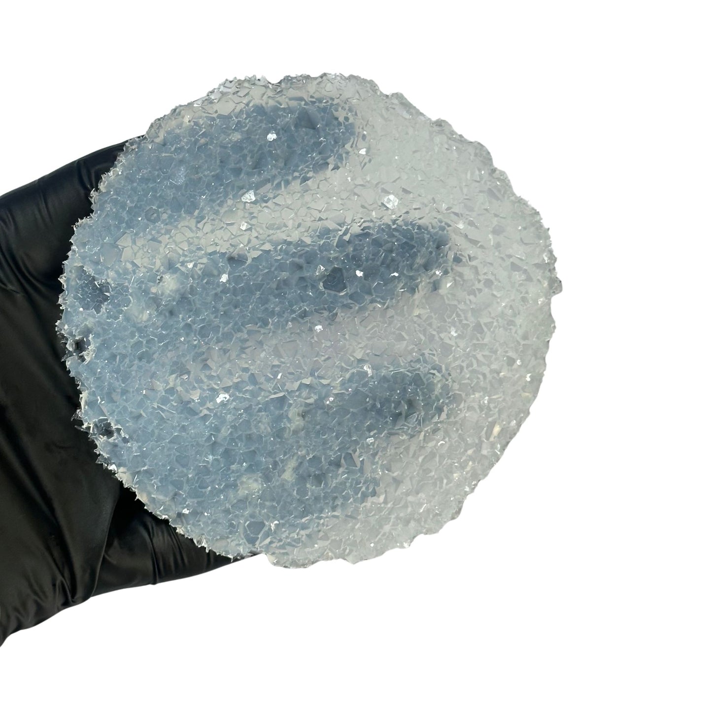 Round Geode Druzy Silicone Mold