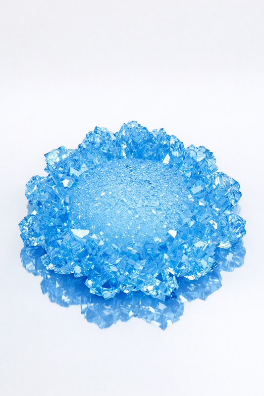 Sparkling Sunflower Resin Mold for Trays | Crystal Edged Design - Ideas Decor Shop