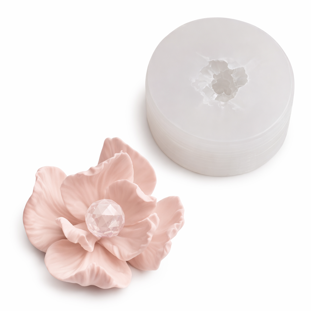 Flower Silicone Mold for DIY Crafts