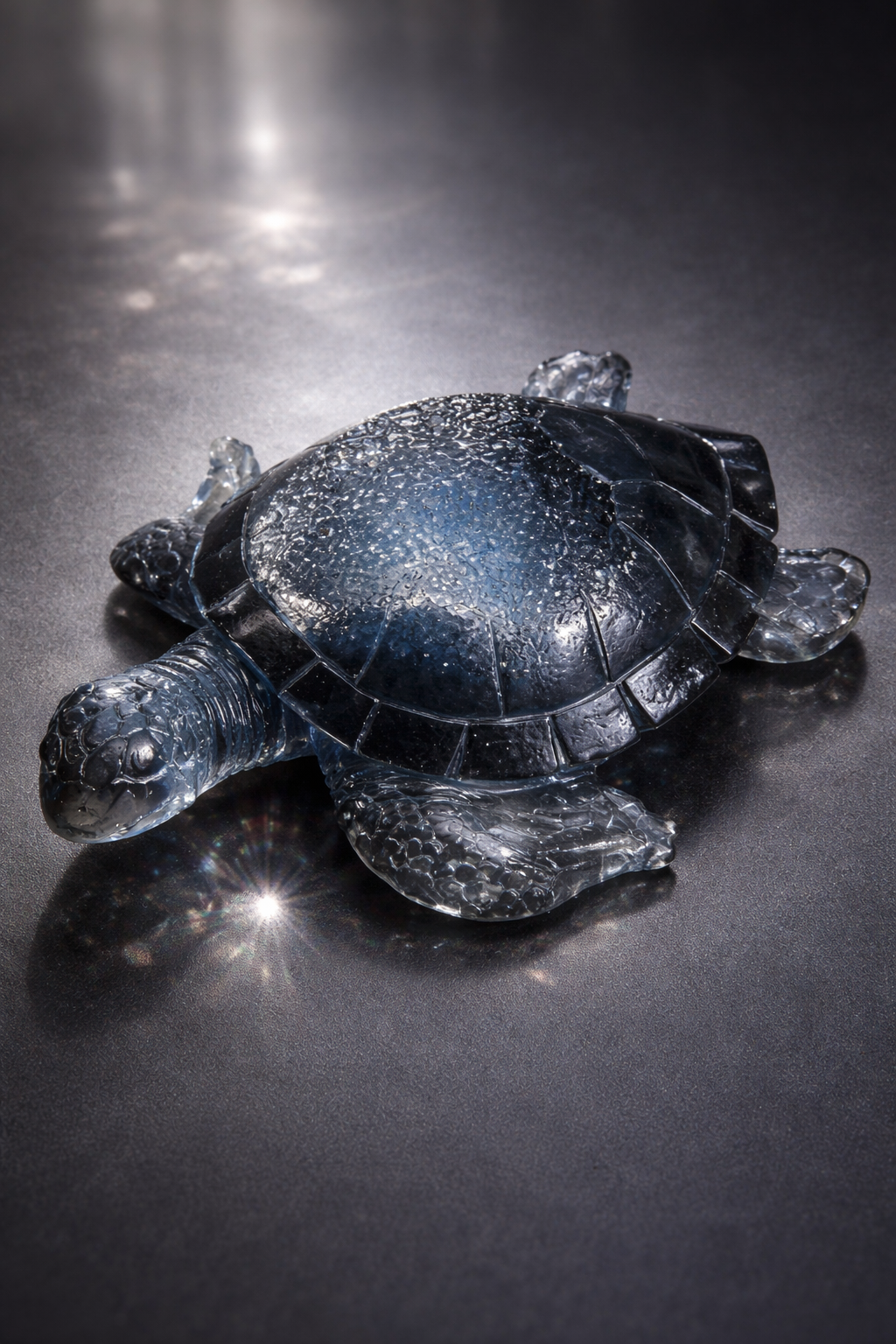 Crystal Sea Turtle Resin Mold - Extra Large Geode Silicone Mold