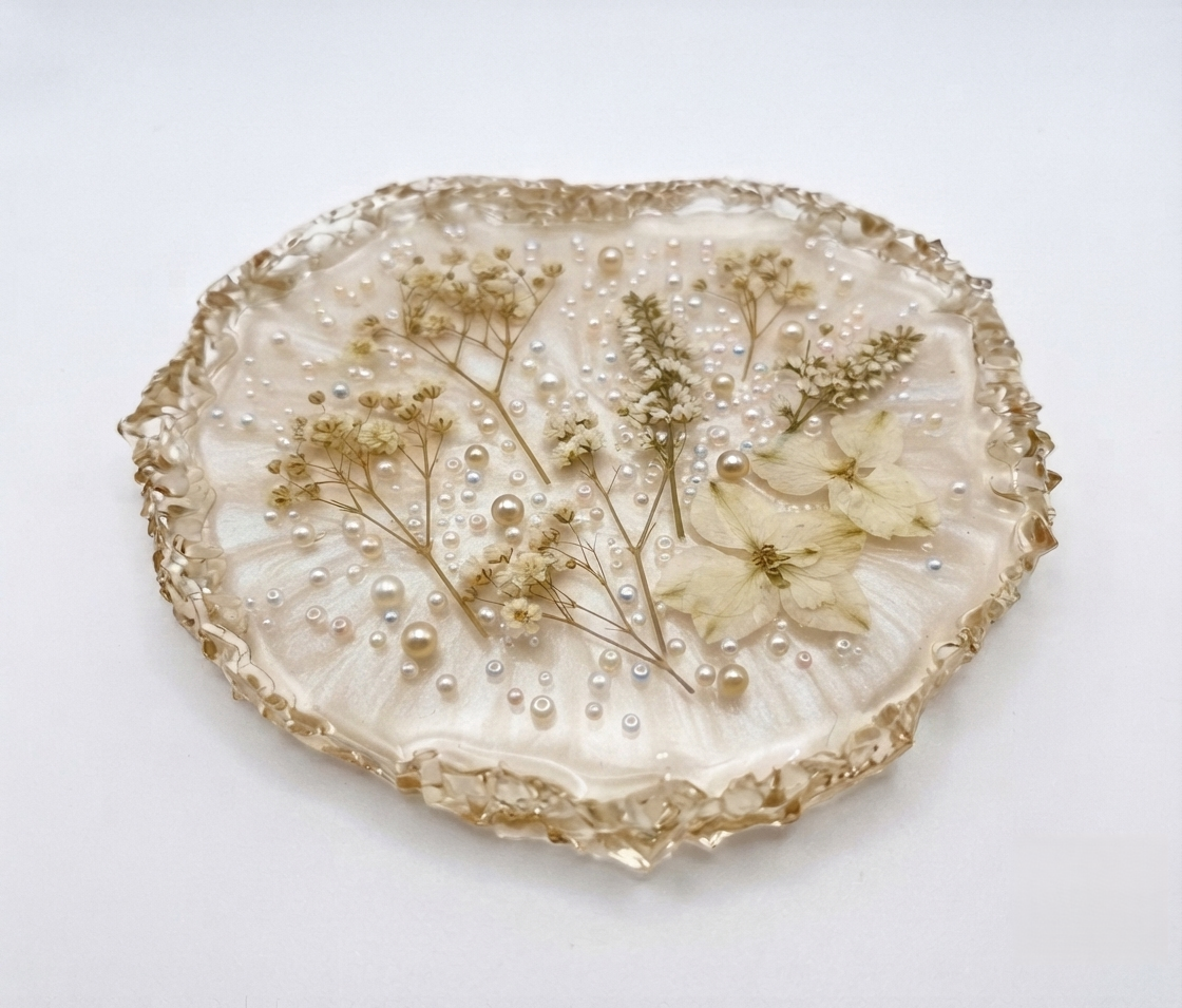 Irregular Crystal Edge Tray Silicone Mold – 16 cm