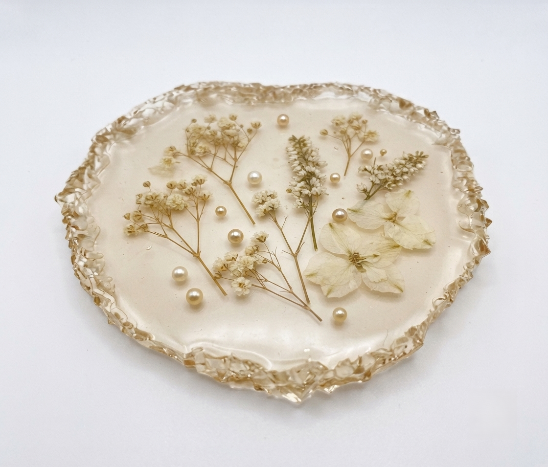 Irregular Crystal Edge Tray Silicone Mold – 16 cm