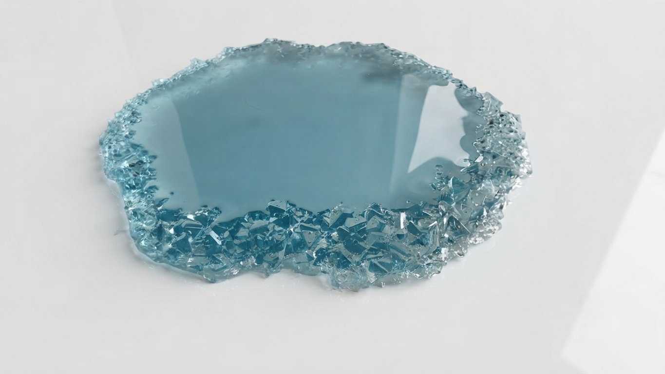 Extra Large Crystal Edge Tray Silicone Mold