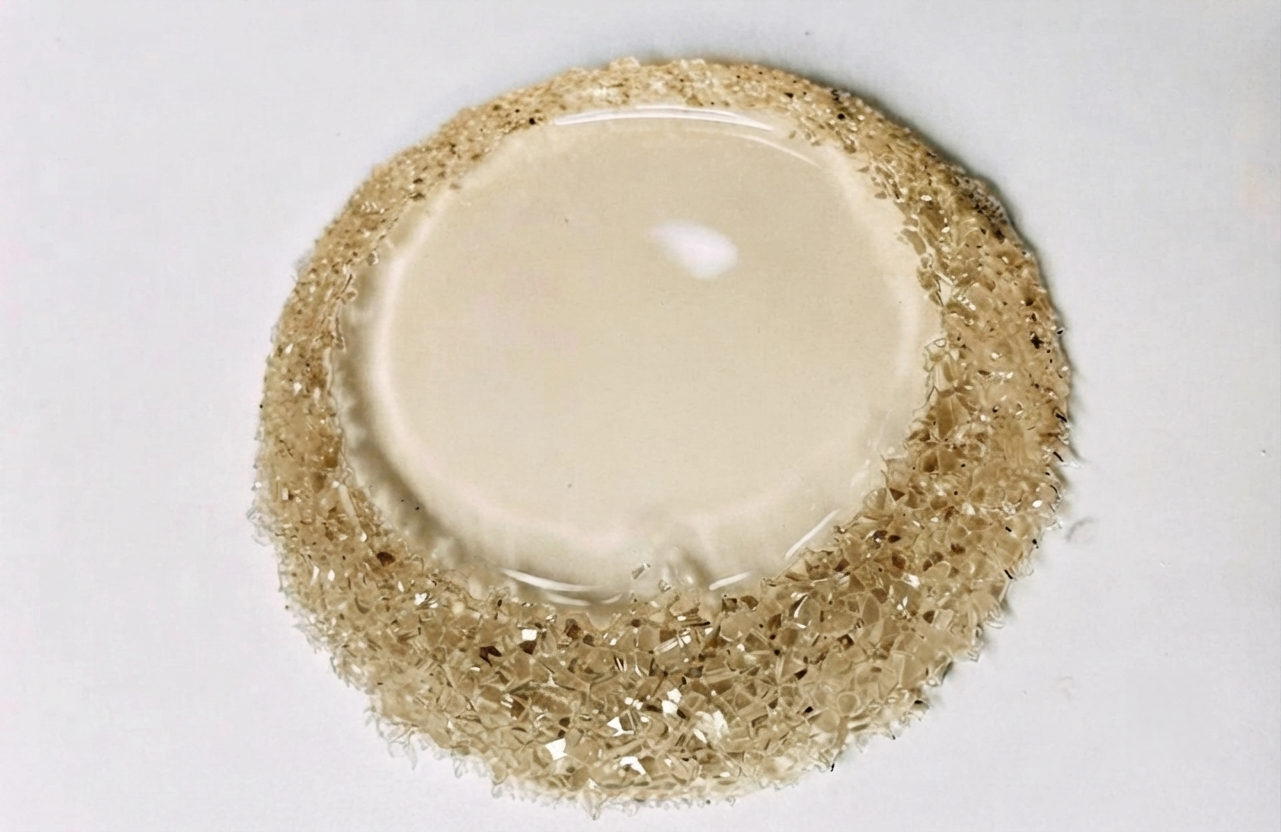 Large 14,5 cm Round Crystal Edge Mold for Coasters and Trays