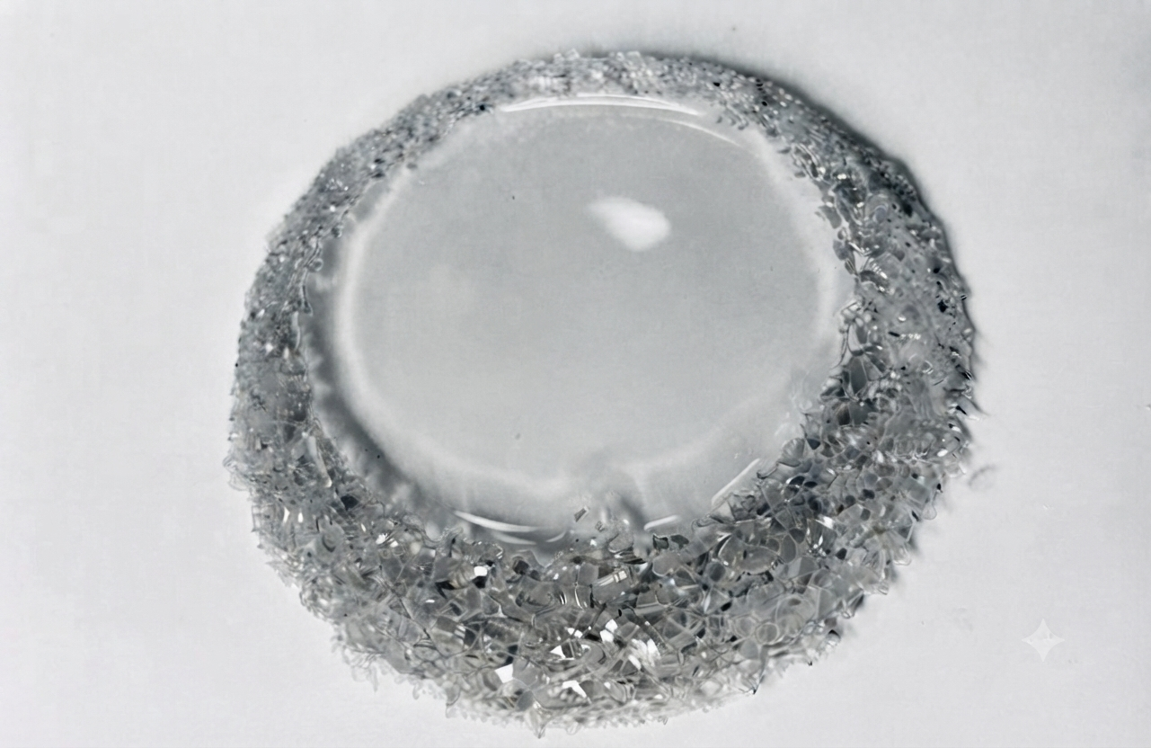 Large 14,5 cm Round Crystal Edge Mold for Coasters and Trays