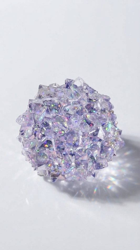 Large Luxury Crystal Cluster Silicone Mold