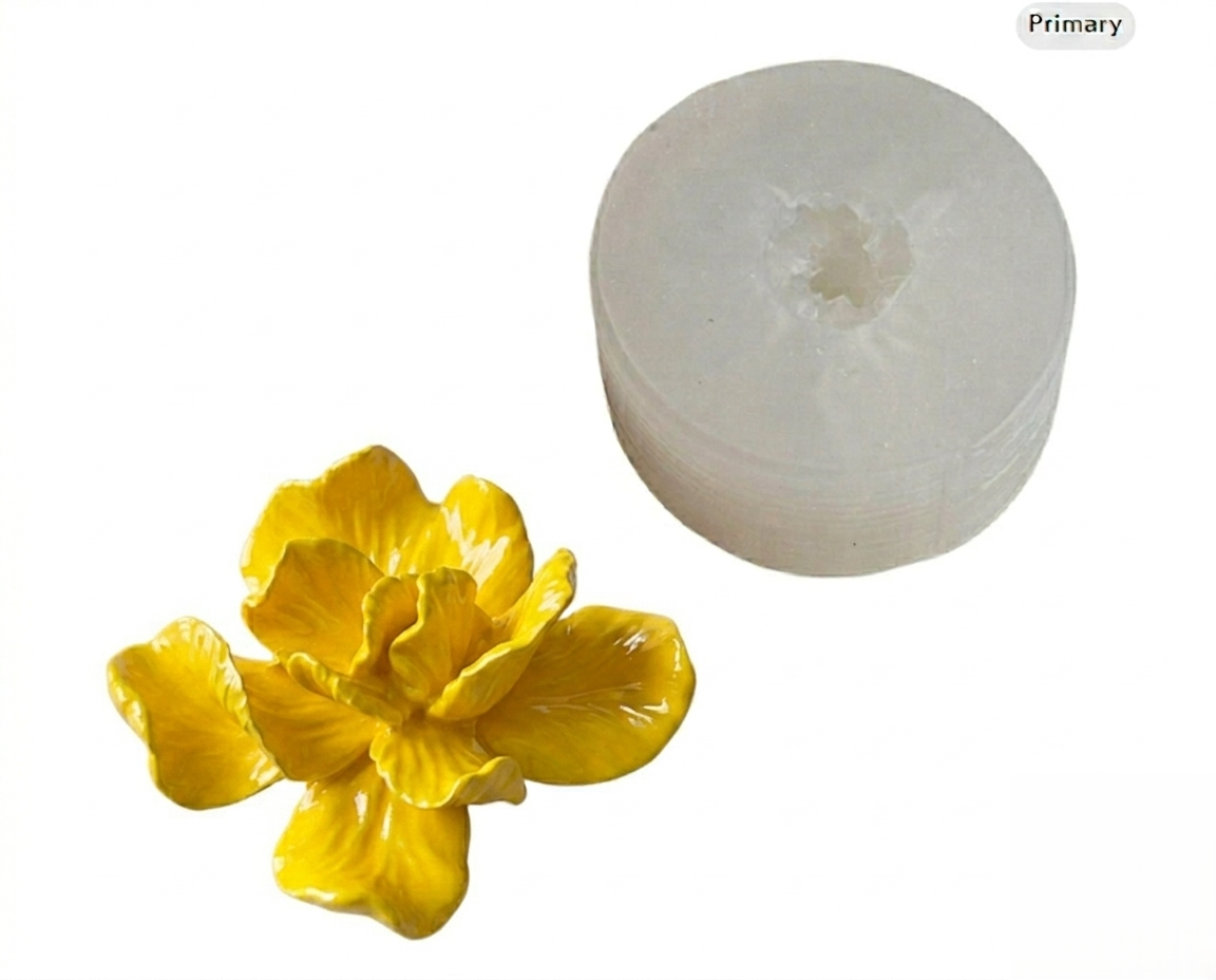 Large Unique Flower Silicone Mold