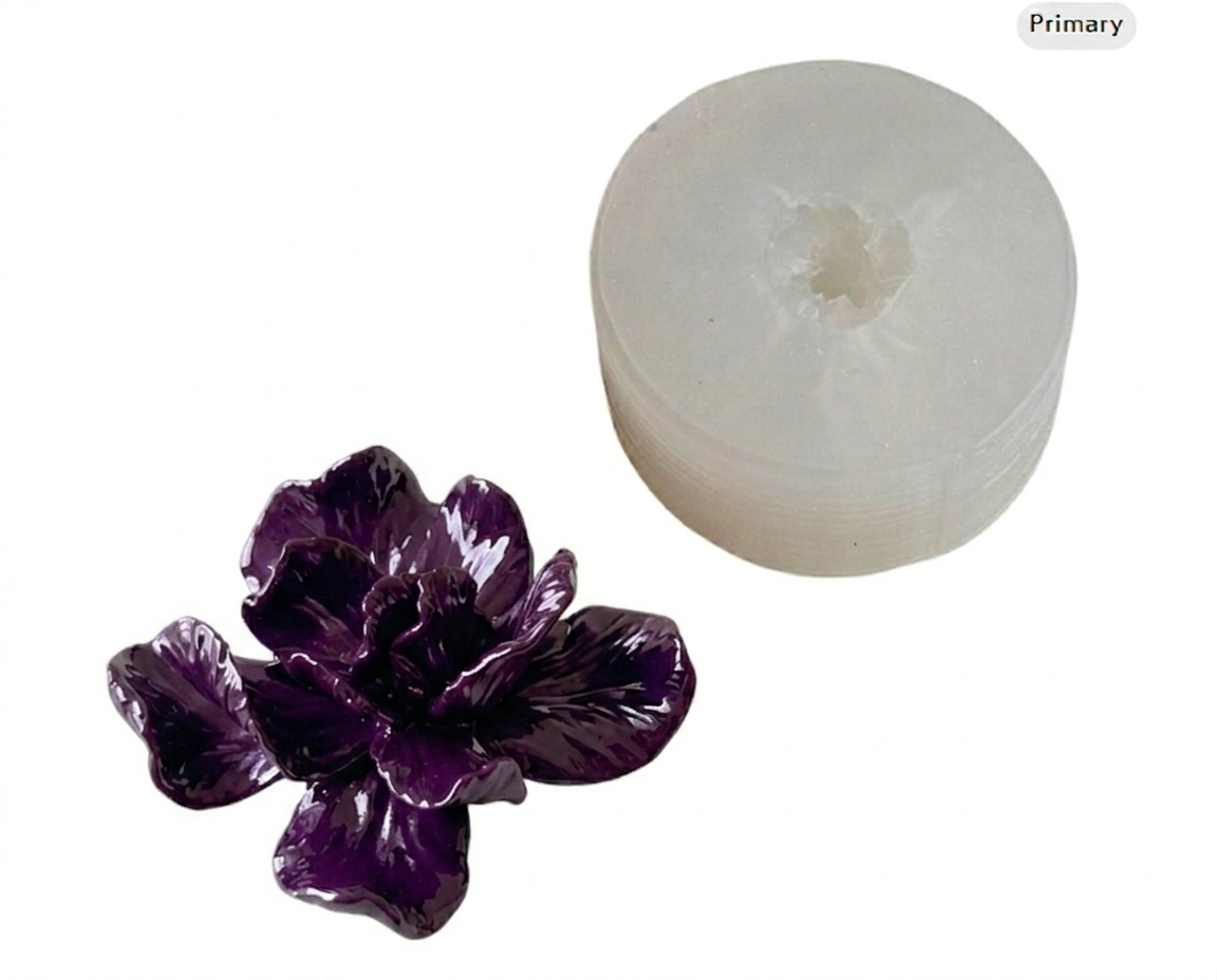 Large Unique Flower Silicone Mold