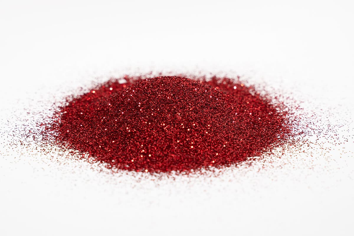 3-5g Red Glitter for Resin - Shimmer Pigment