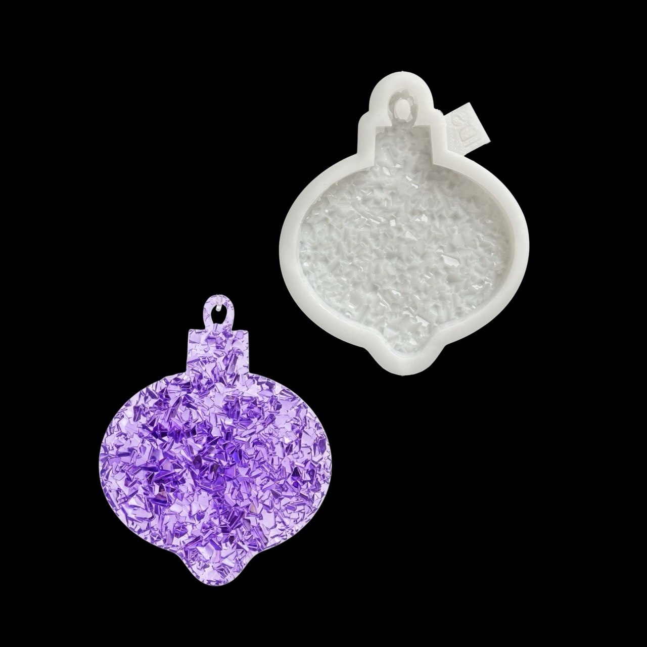 Crystal Druzy Ornament Silicone Mold