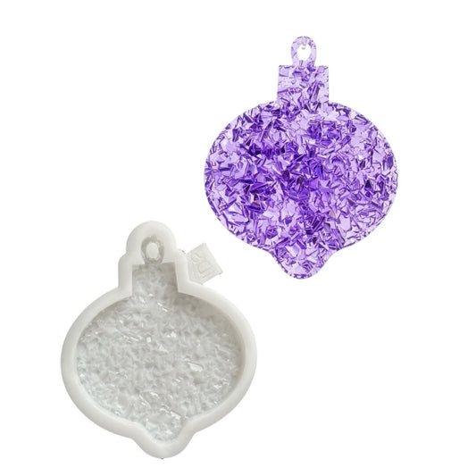 Crystal Druzy Ornament Silicone Mold