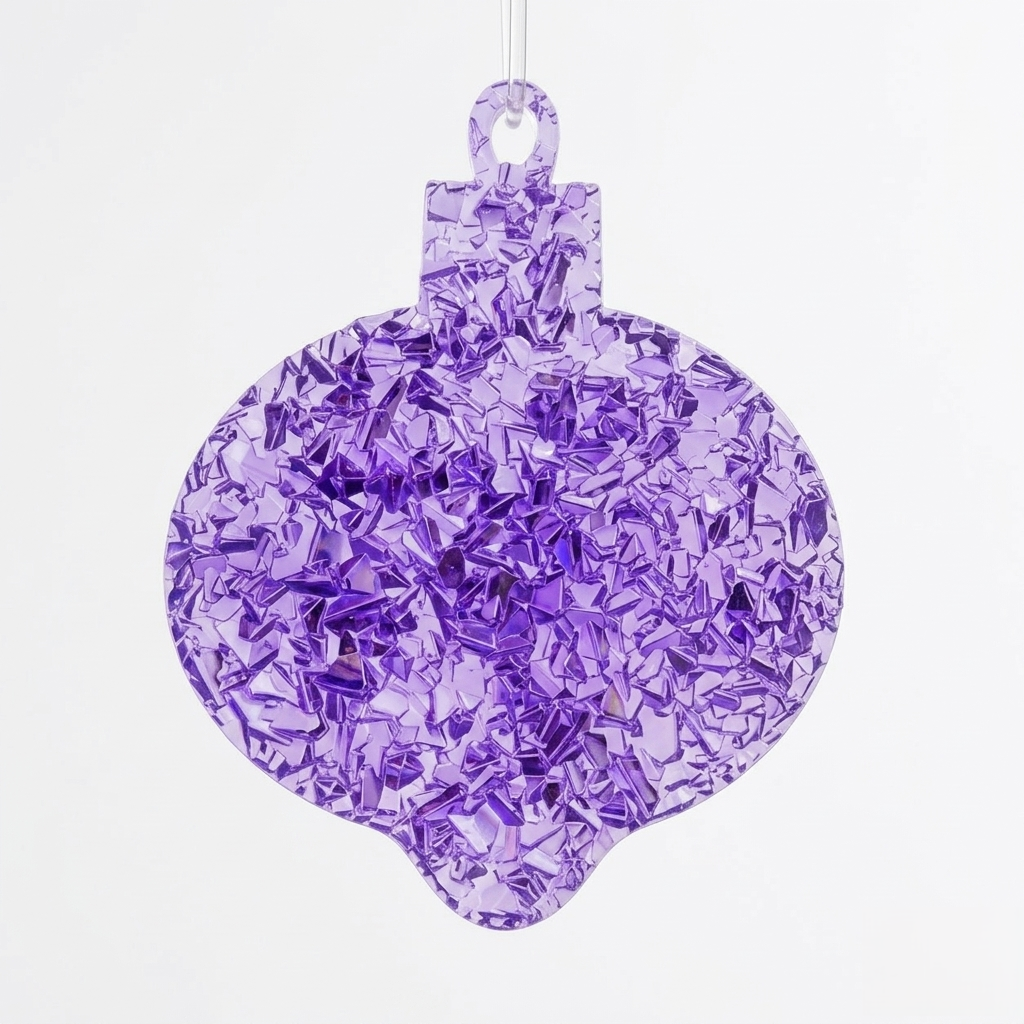 Crystal Druzy Ornament Silicone Mold
