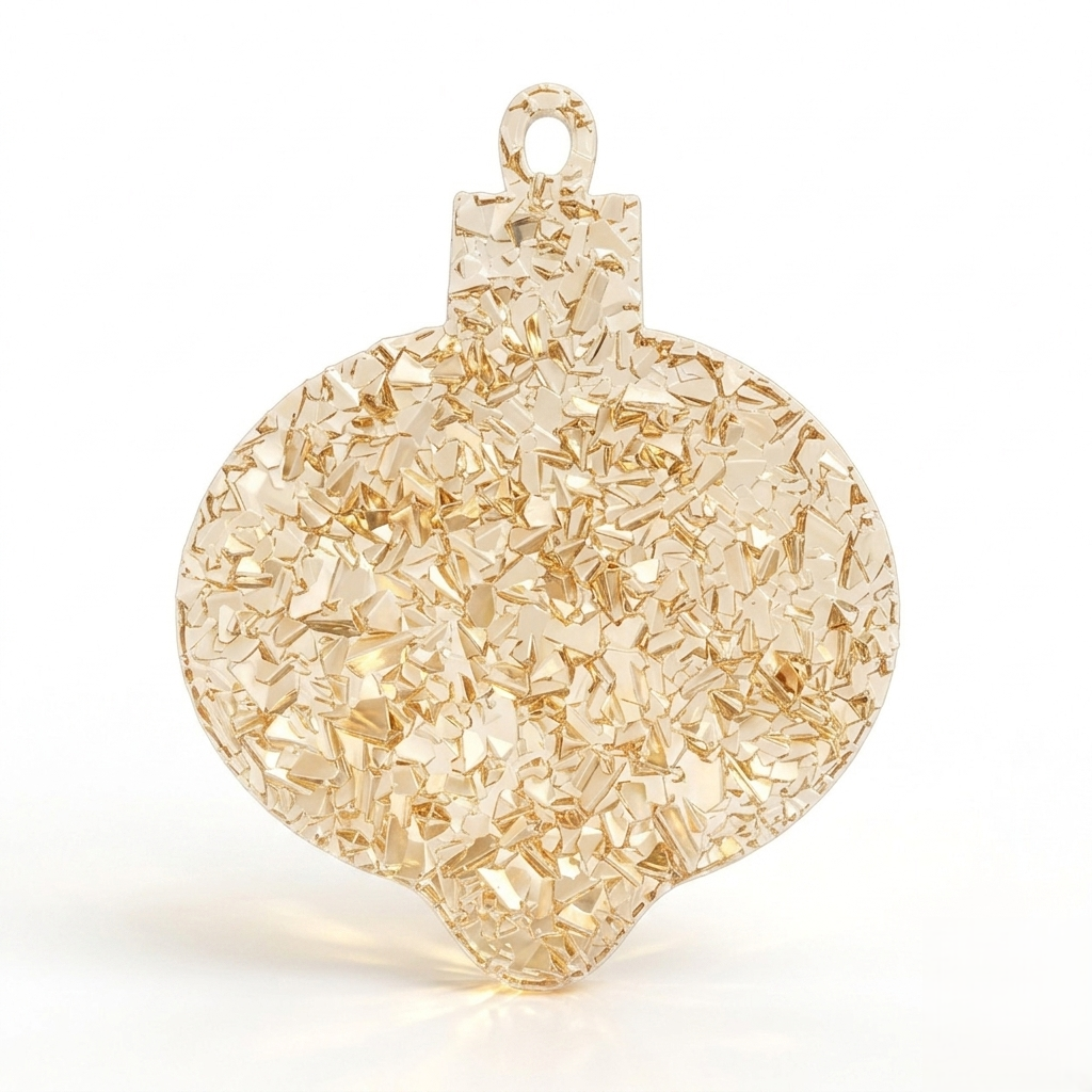 Crystal Druzy Ornament Silicone Mold