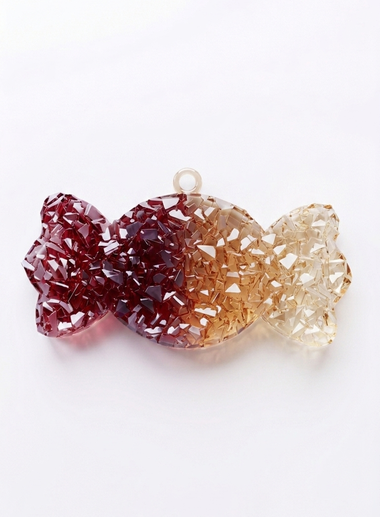 Silicone Mold Candy Druzy 10cm x 6.8cm