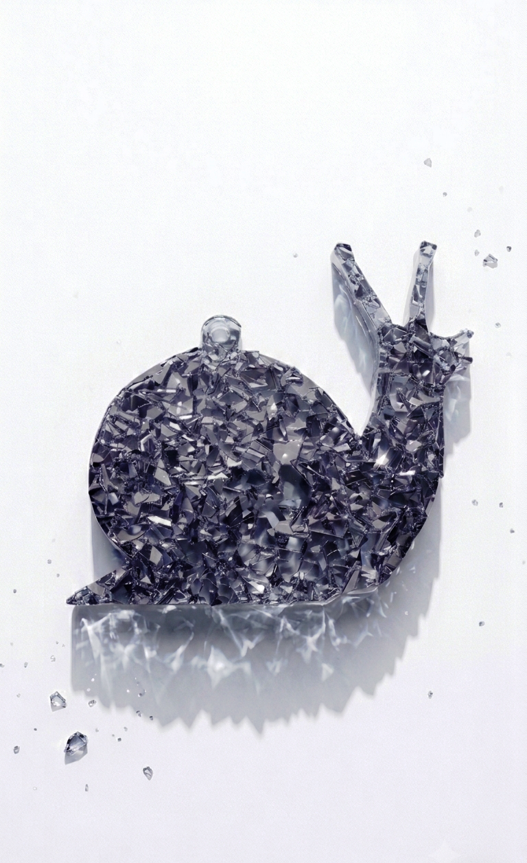 Silicone Mold Crystal Druzy Snail