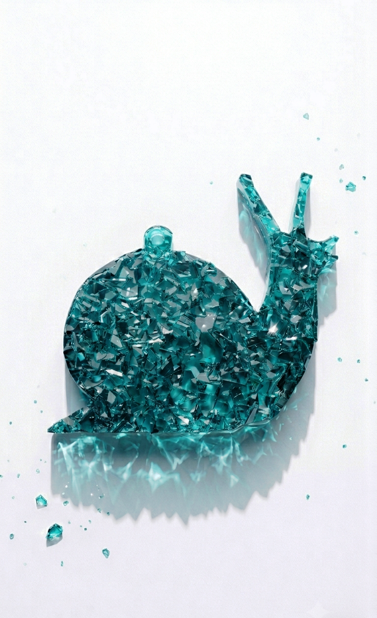 Silicone Mold Crystal Druzy Snail