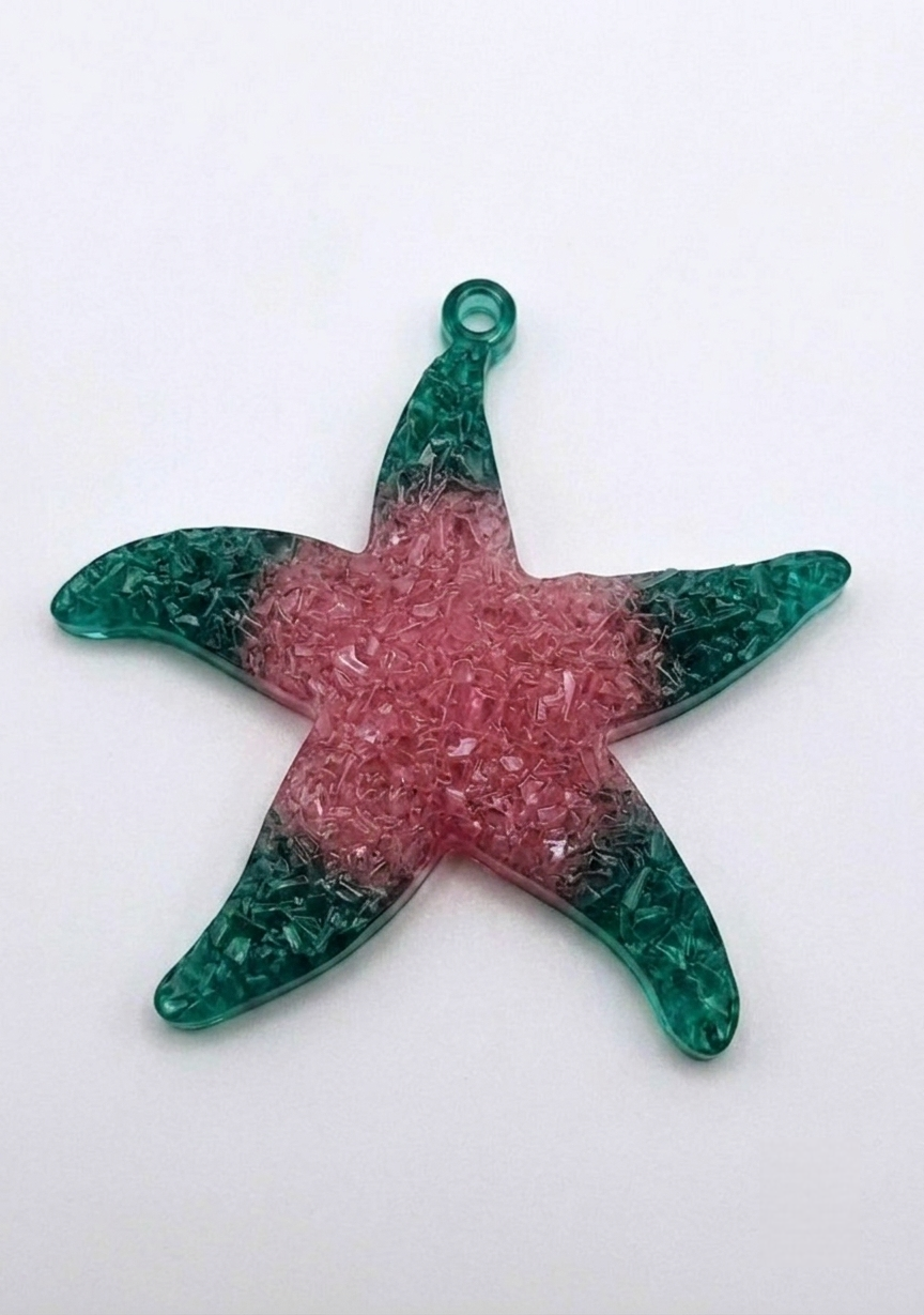 Silicone Mold Crystal Druzy Starfish
