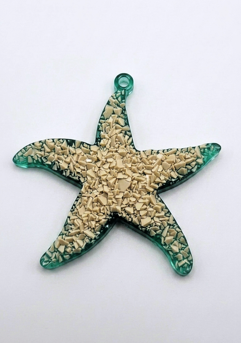 Silicone Mold Crystal Druzy Starfish