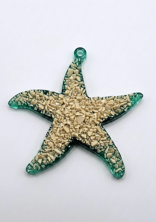 Silicone Mold Crystal Druzy Starfish